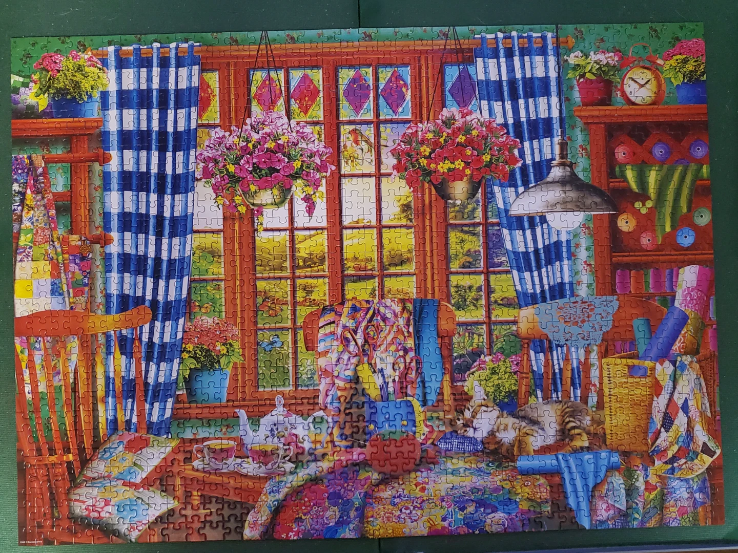 QUILTING CRAFT ROOM PUZZLE 🏆 - photo 2