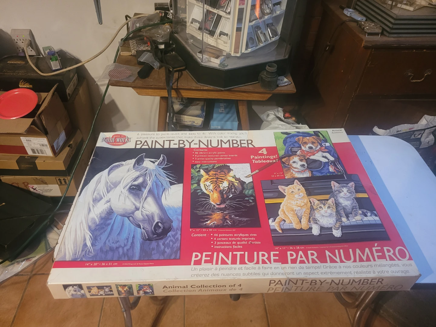 Paintworks New Vintage Paint By Number Animal Collection