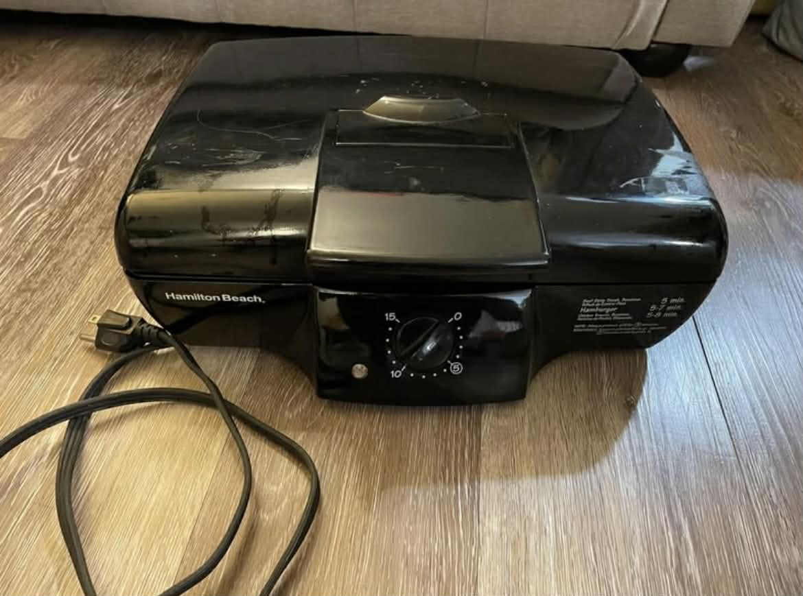 Hamilton Beach Electric Grill - photo 2