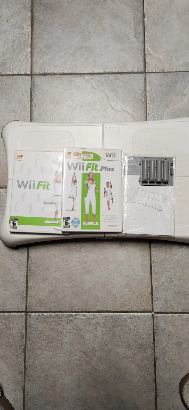 Nintendo Wii Fit Plus Bundle with Balance Board