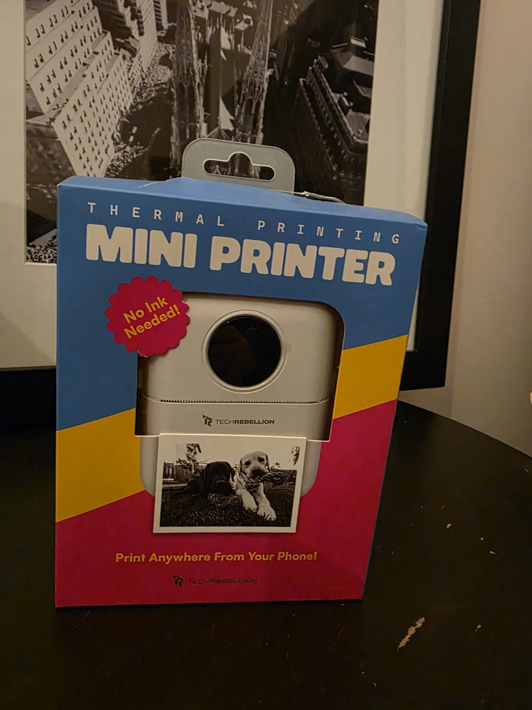 Mini Sticker Printer Bluetooth Thermal Printer White
