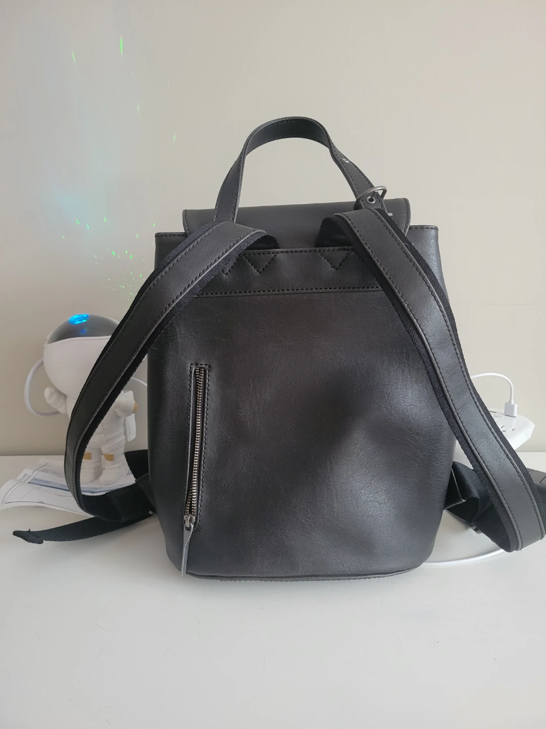 Matt & Nat Black Vegan Leather Backpack - photo 2