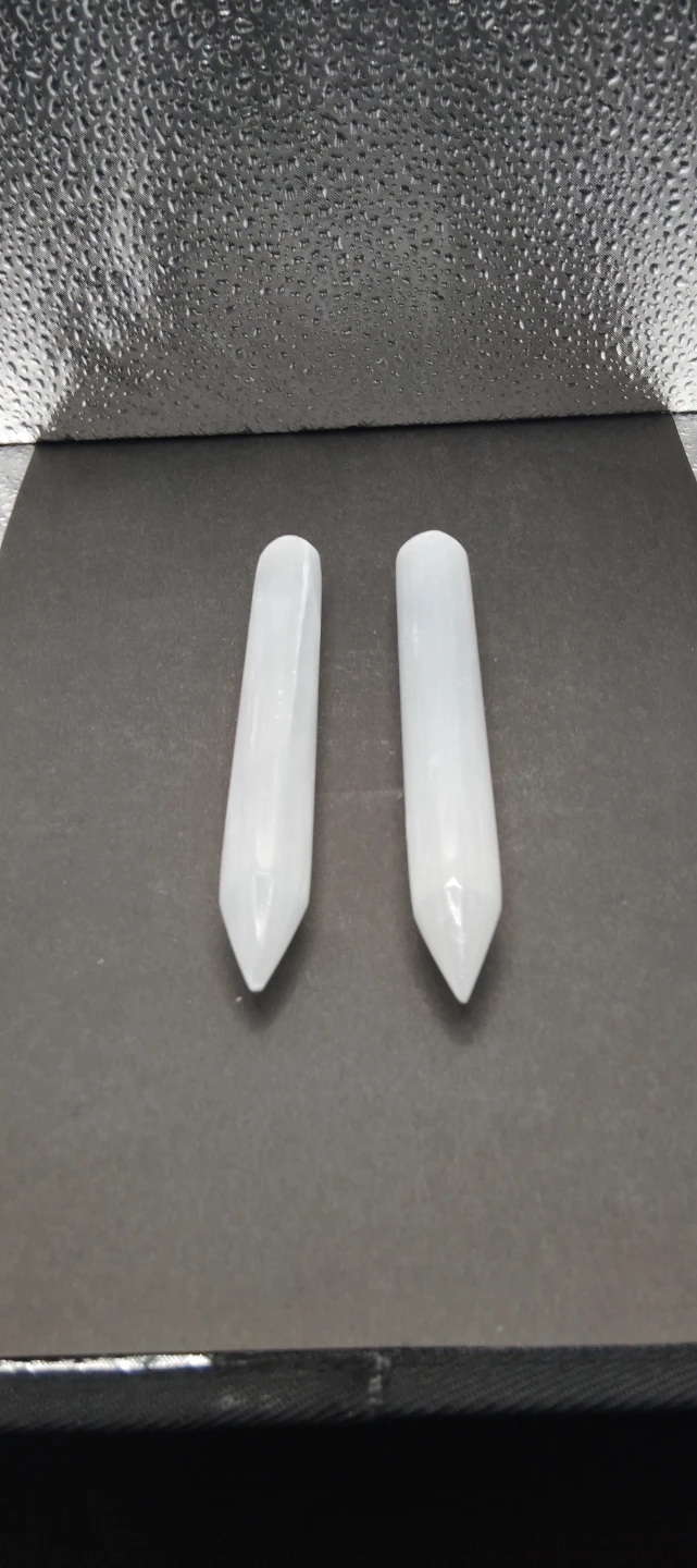 Selenite Crystal Wands (2 Pack) - photo 2