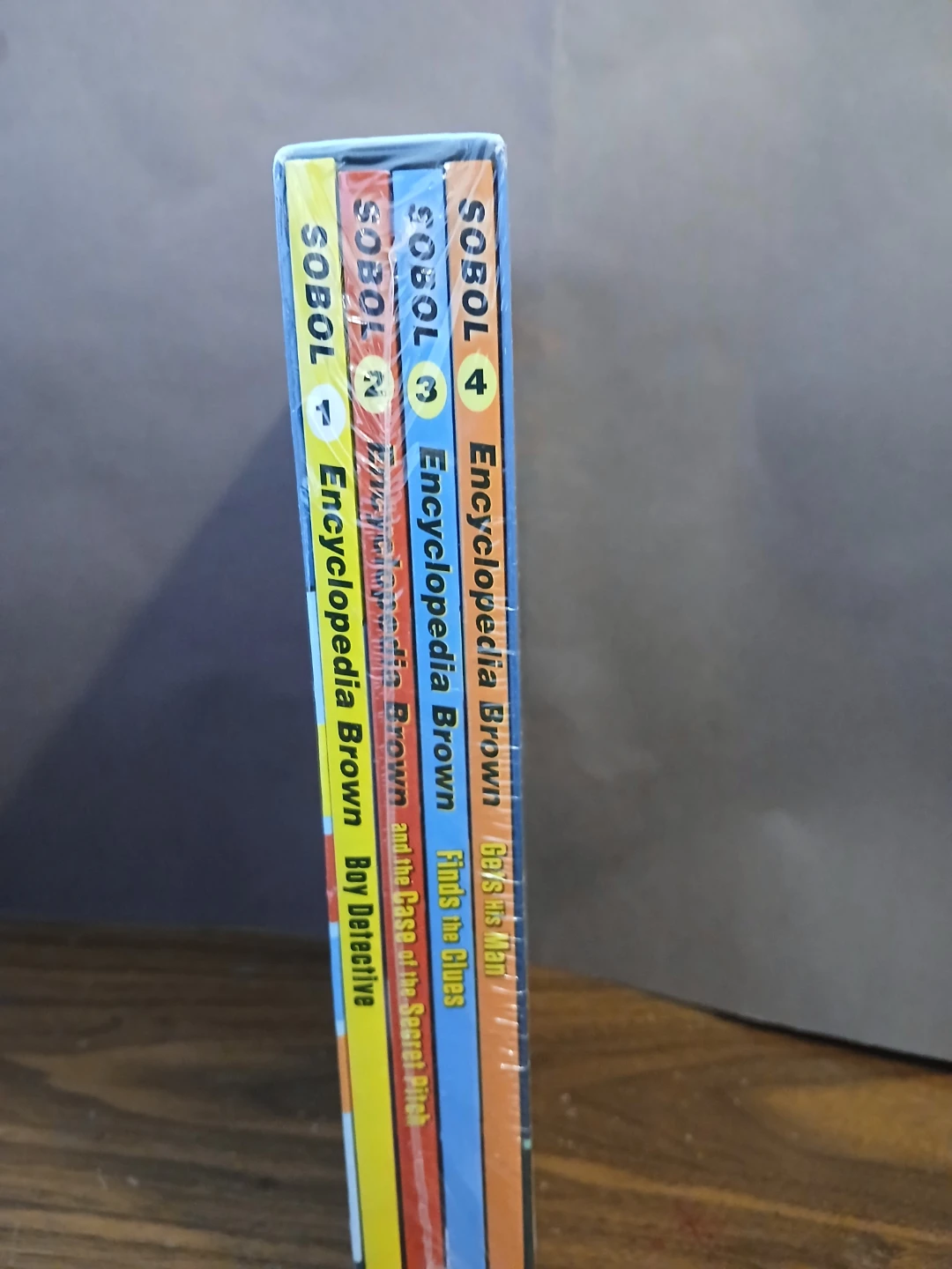 Encyclopedia Brown 4 Book Box Set by Donald J. Sobol - photo 2
