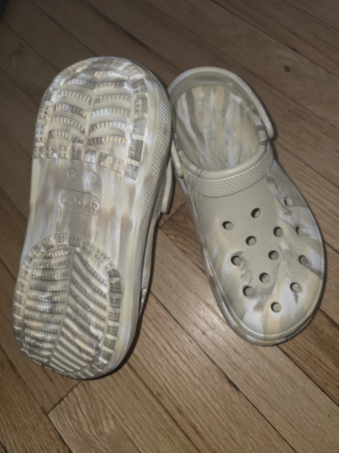 CrocsClassic Crush Marbled Clog 'Bone Multi' - photo 2