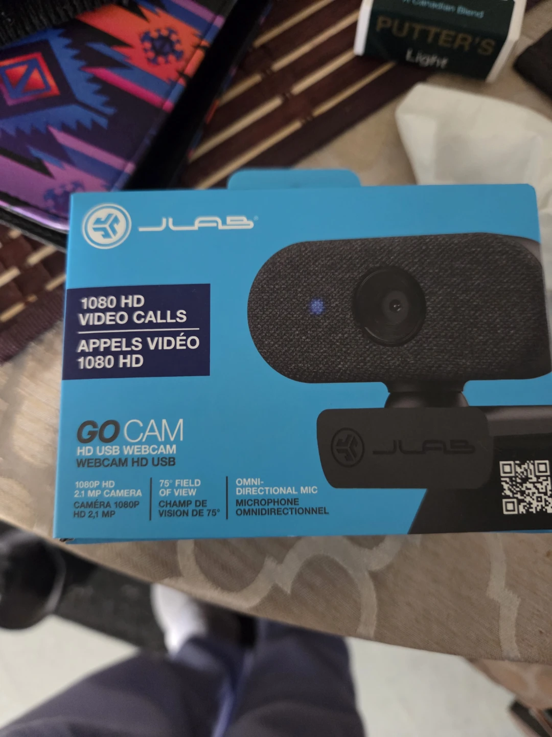 JLab GO CAM HD USB Webcam 1080p