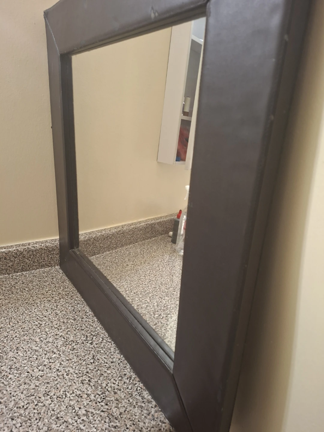 ❤️ Dark Brown Framed Mirror - photo 2