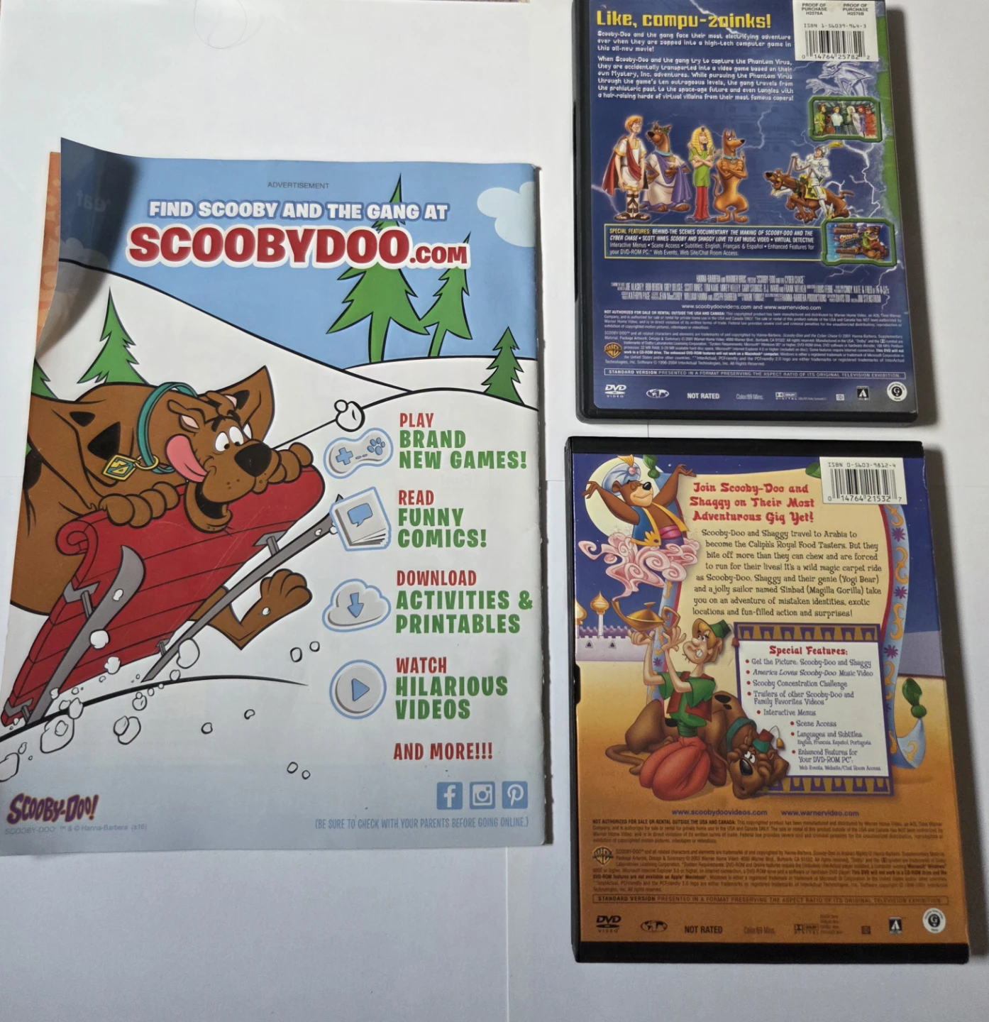 Scooby Doo Magazine and DVDs Set - photo 2