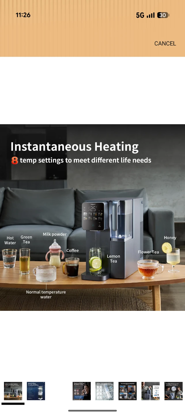 TOKIT AkuaPure RO Water Filter System