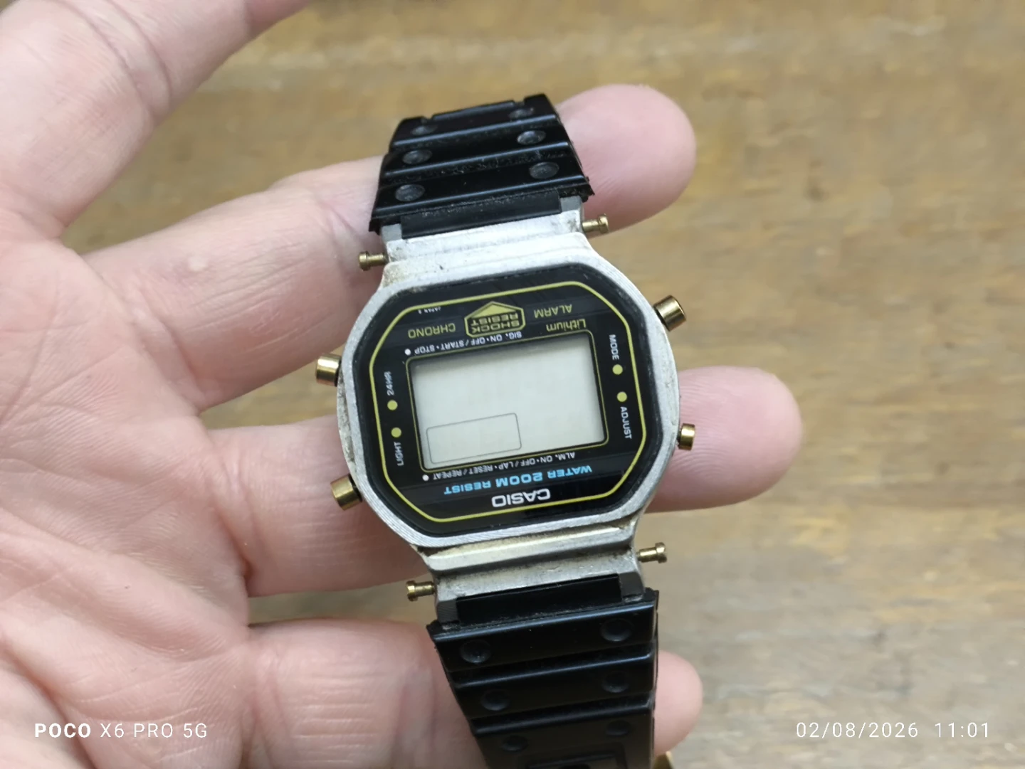 Casio DW-5200 Digital Watch, First Generation