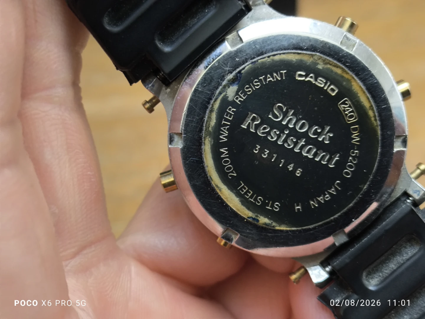 Casio DW-5200 Digital Watch, First Generation - photo 2