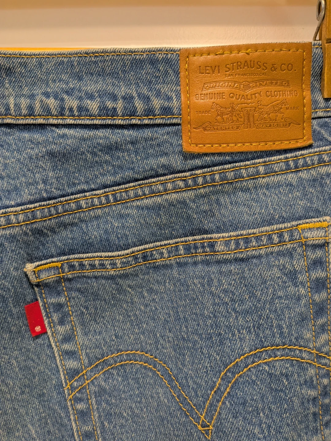 Levi's Wedgie Blue Jeans size 31 - photo 4