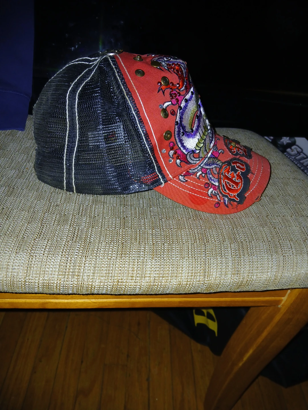 Ed Hardy Dragon Baseball Cap - photo 2
