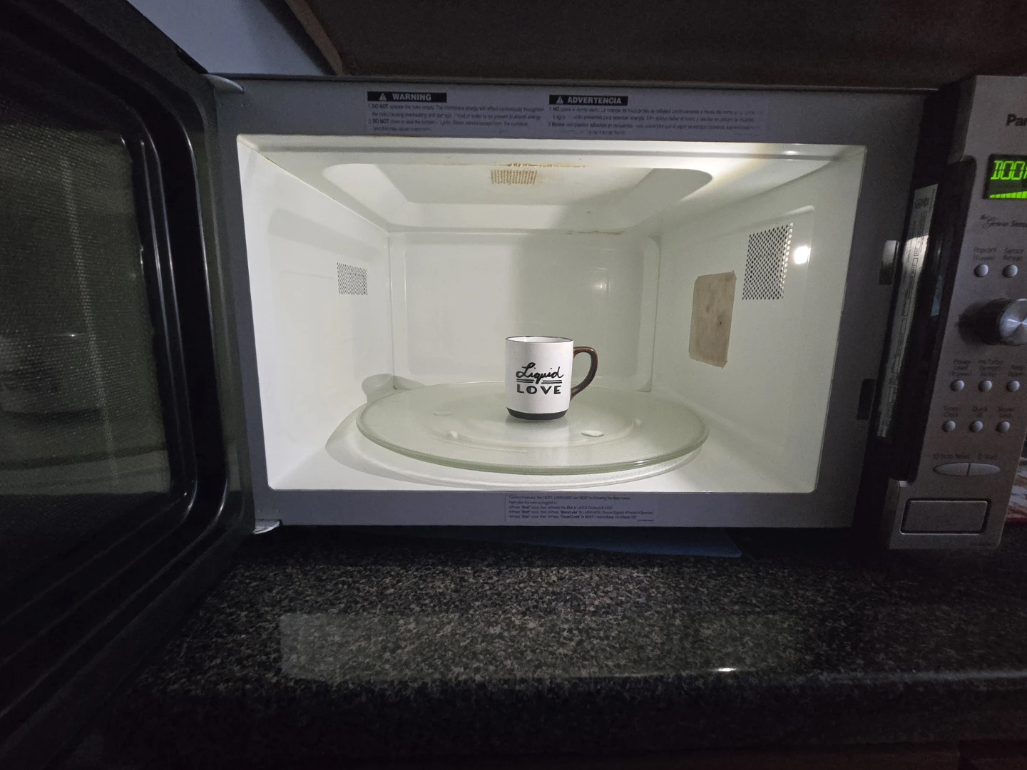 Microwave Panasonic Inverter Genius sensor 1250W - photo 2