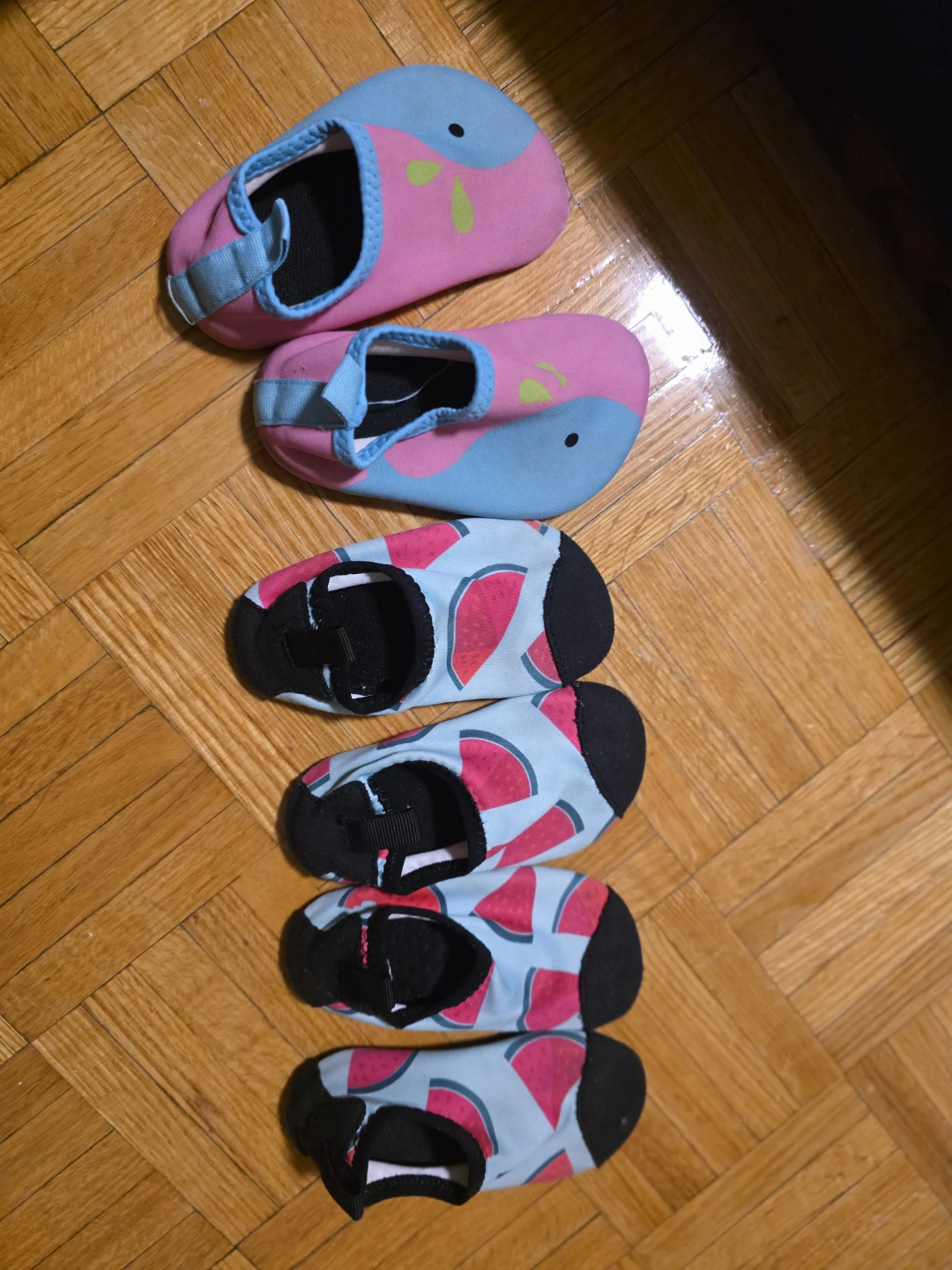 Kids Water Shoes - Pink Whale & Watermelon Prints 🏆