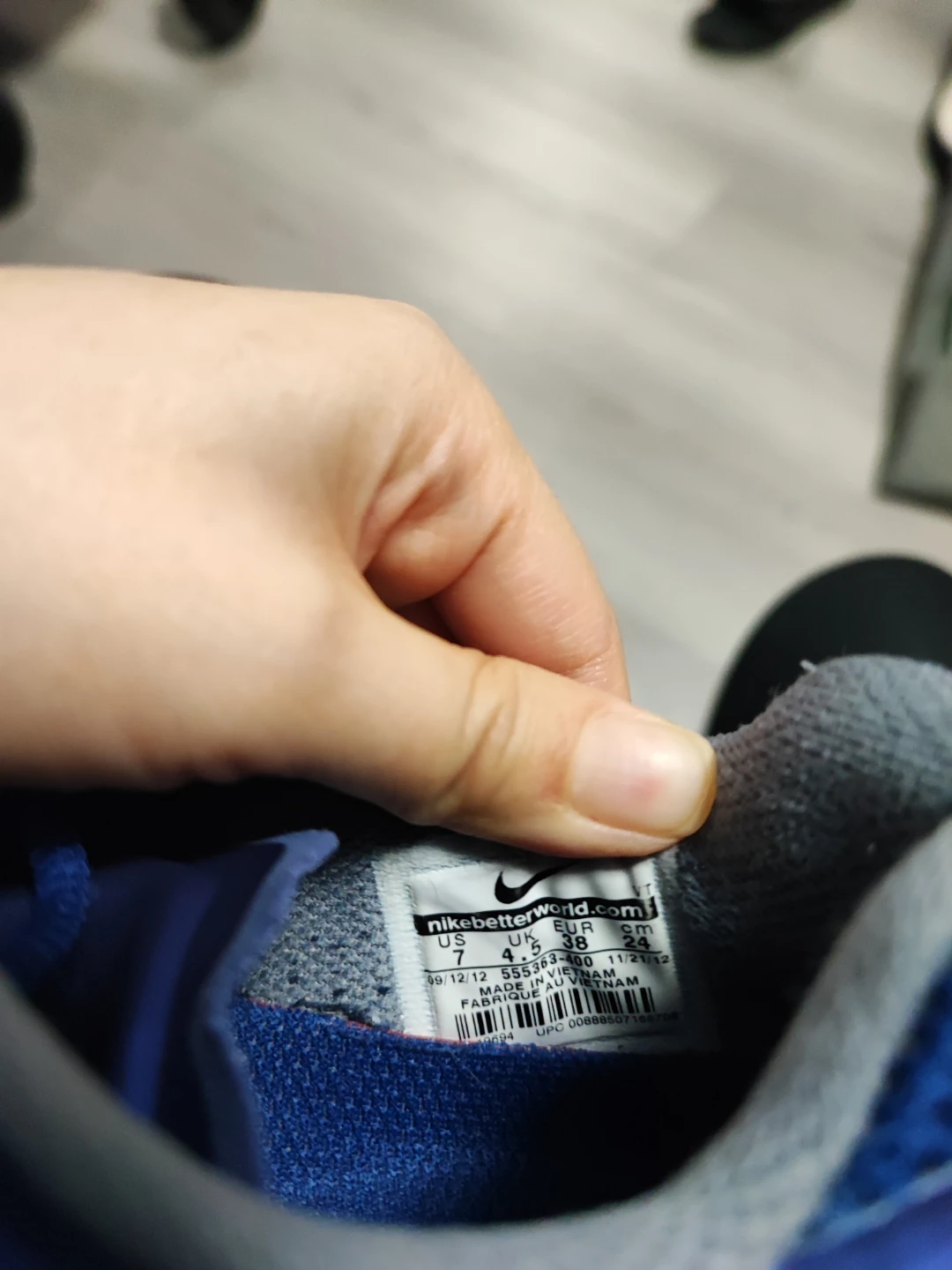 Nike Air Max Running Shoes - Blue - photo 4