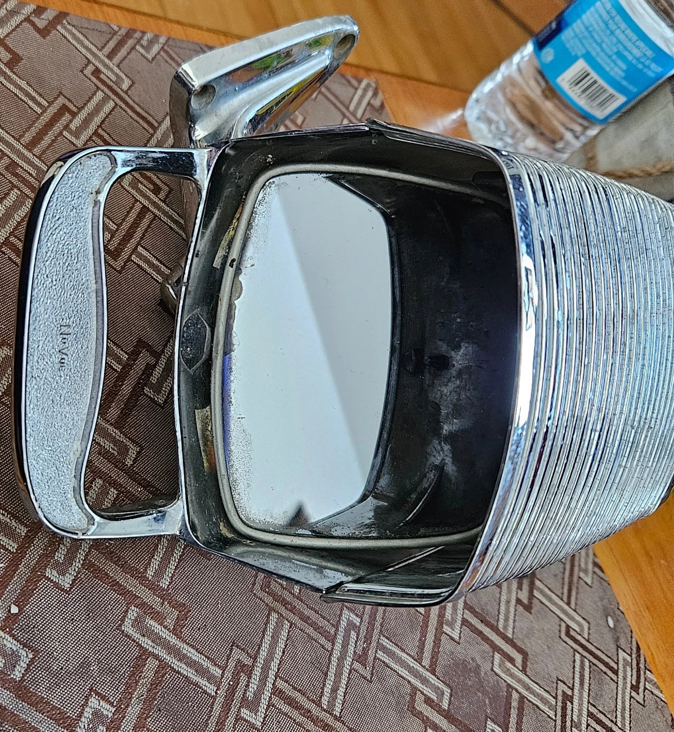 NuVue Chrome spotlight rear view side mirror - photo 2