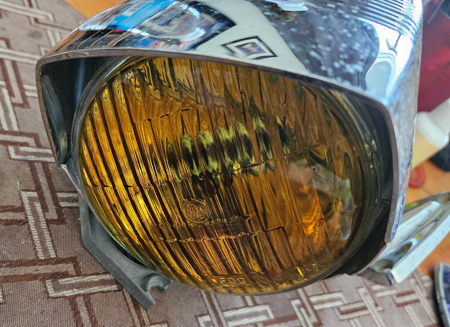 NuVue Chrome spotlight rear view side mirror - photo 5