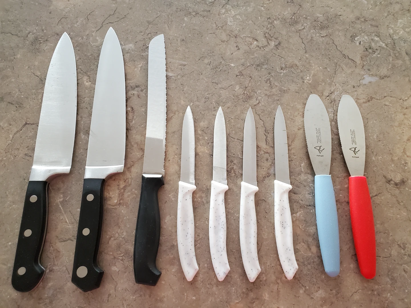 Assorted Kitchen Knife Set