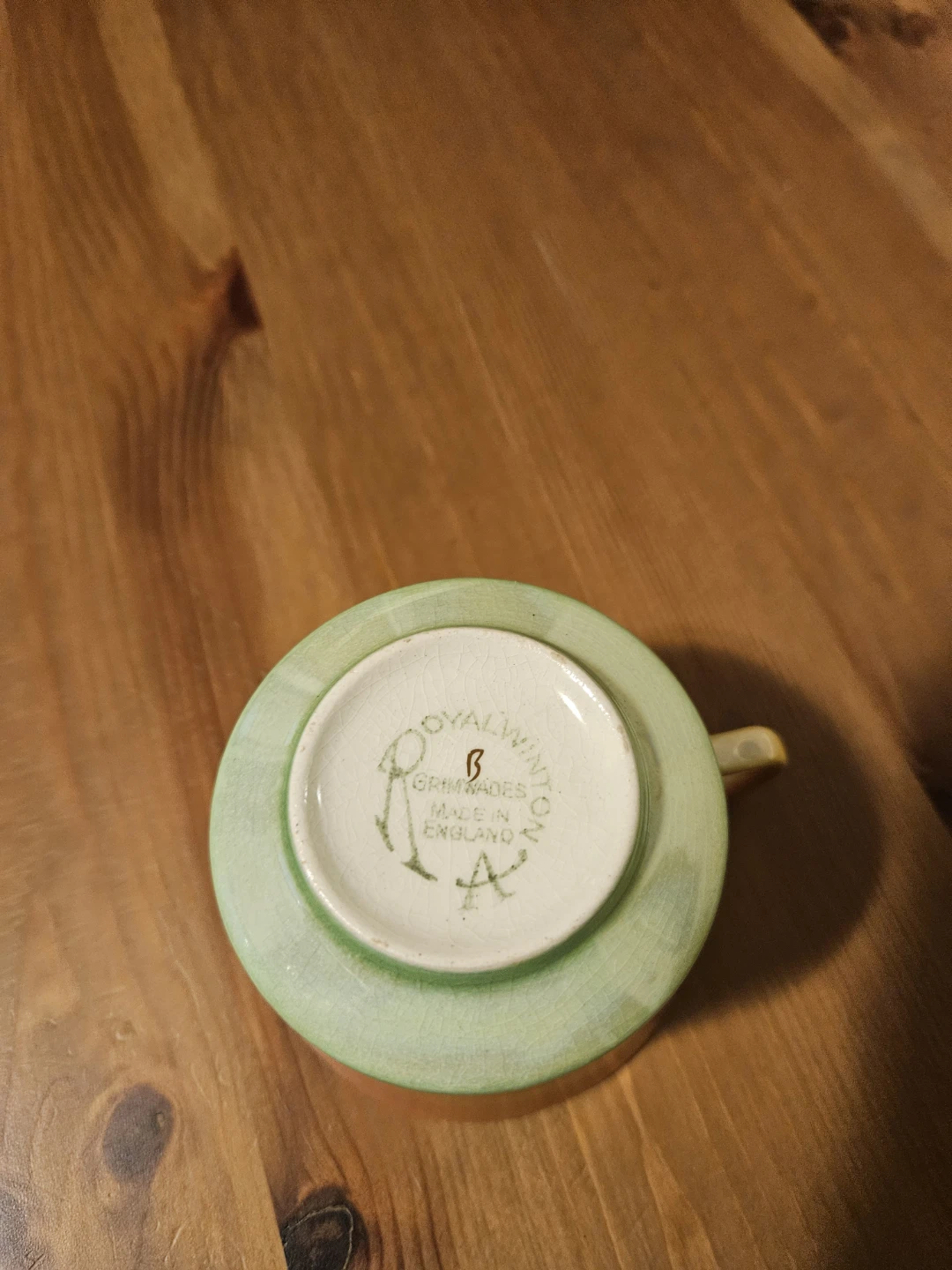 Royal Winton Grimwades Teacup and Saucer Tennis Set - photo 4