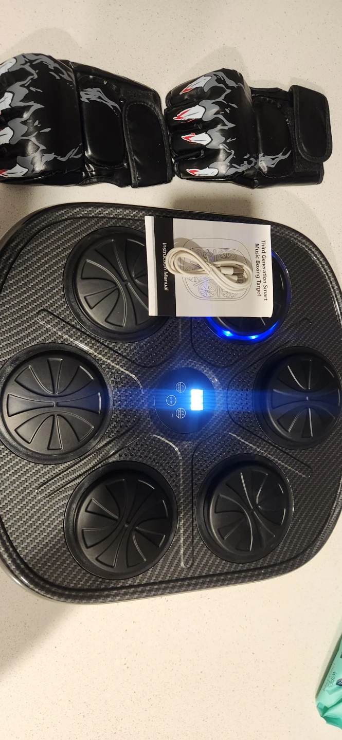 Smart Music Boxing Target with Gloves