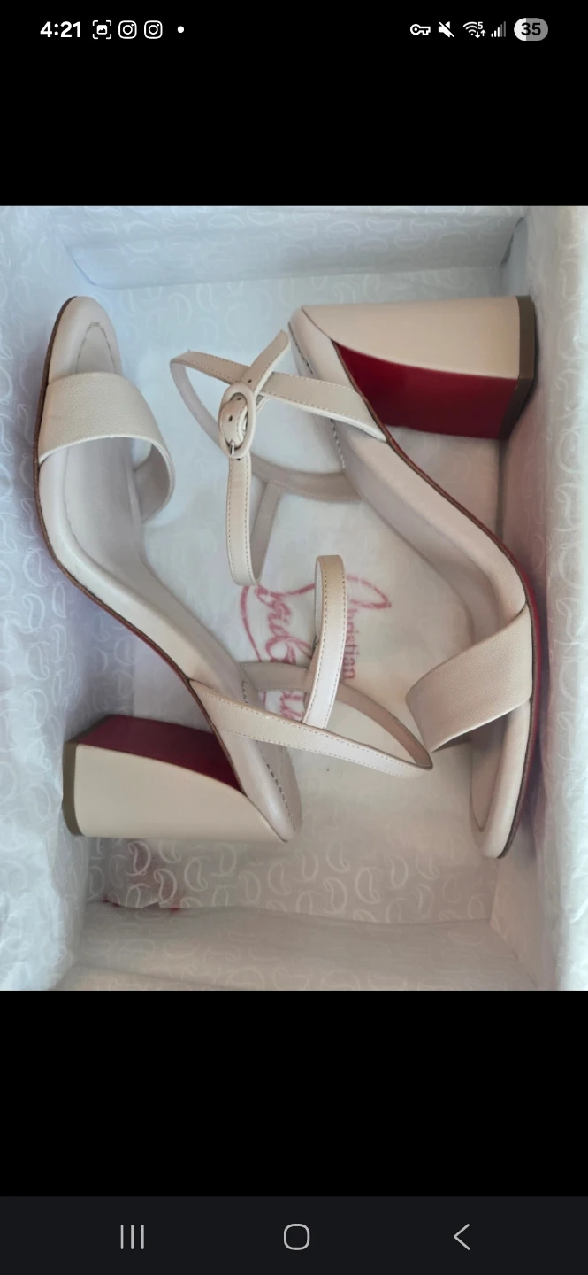 Christian Louboutin Miss Jane Sandal 38.5 - photo 5