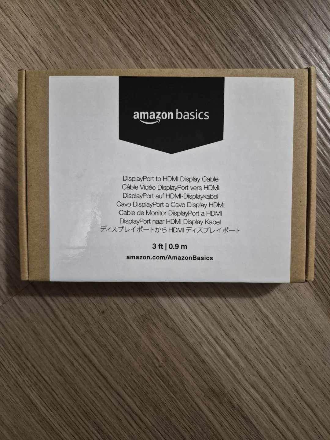 Amazon Basics DisplayPort to HDMI Cable - 3 ft - photo 3
