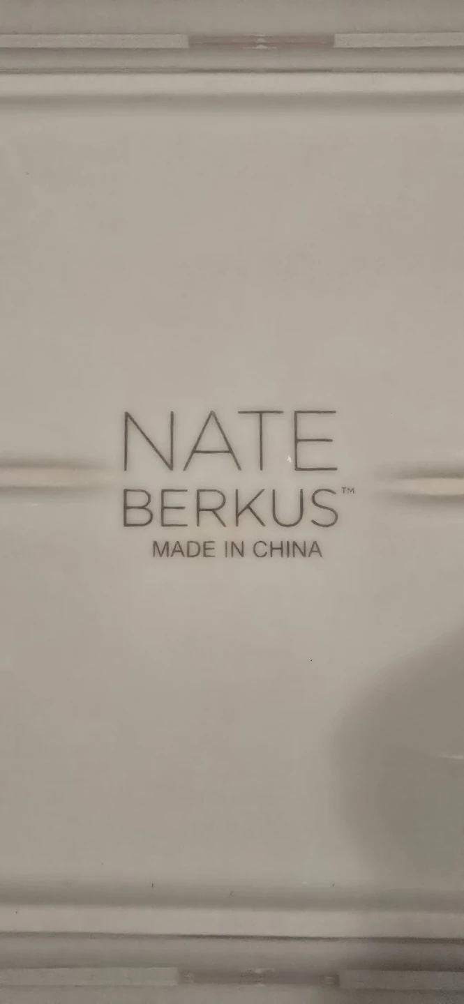Nate Berkus Rectangular Serving Platter Red Geometric Pattern - photo 4