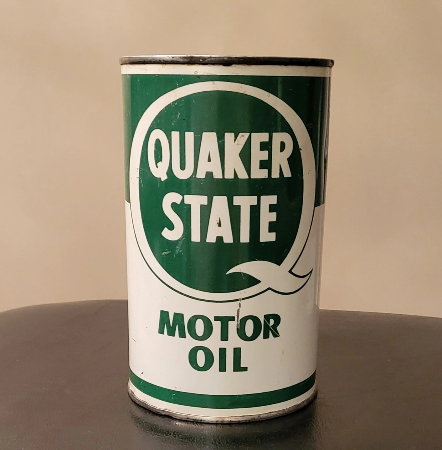 Vintage Quaker State Motor Oil Can - 1 Imperial Quart