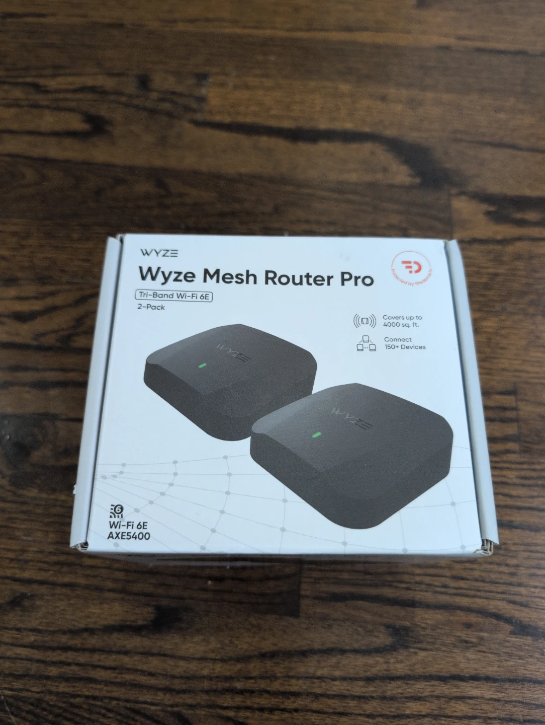 Wyze Mesh Router Pro Tri-Band Wi-Fi 6E (2-Pack)