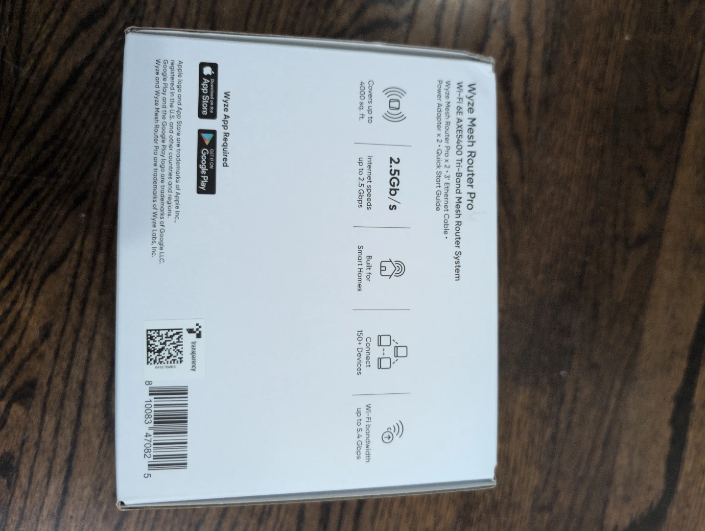 Wyze Mesh Router Pro Tri-Band Wi-Fi 6E (2-Pack) - photo 2