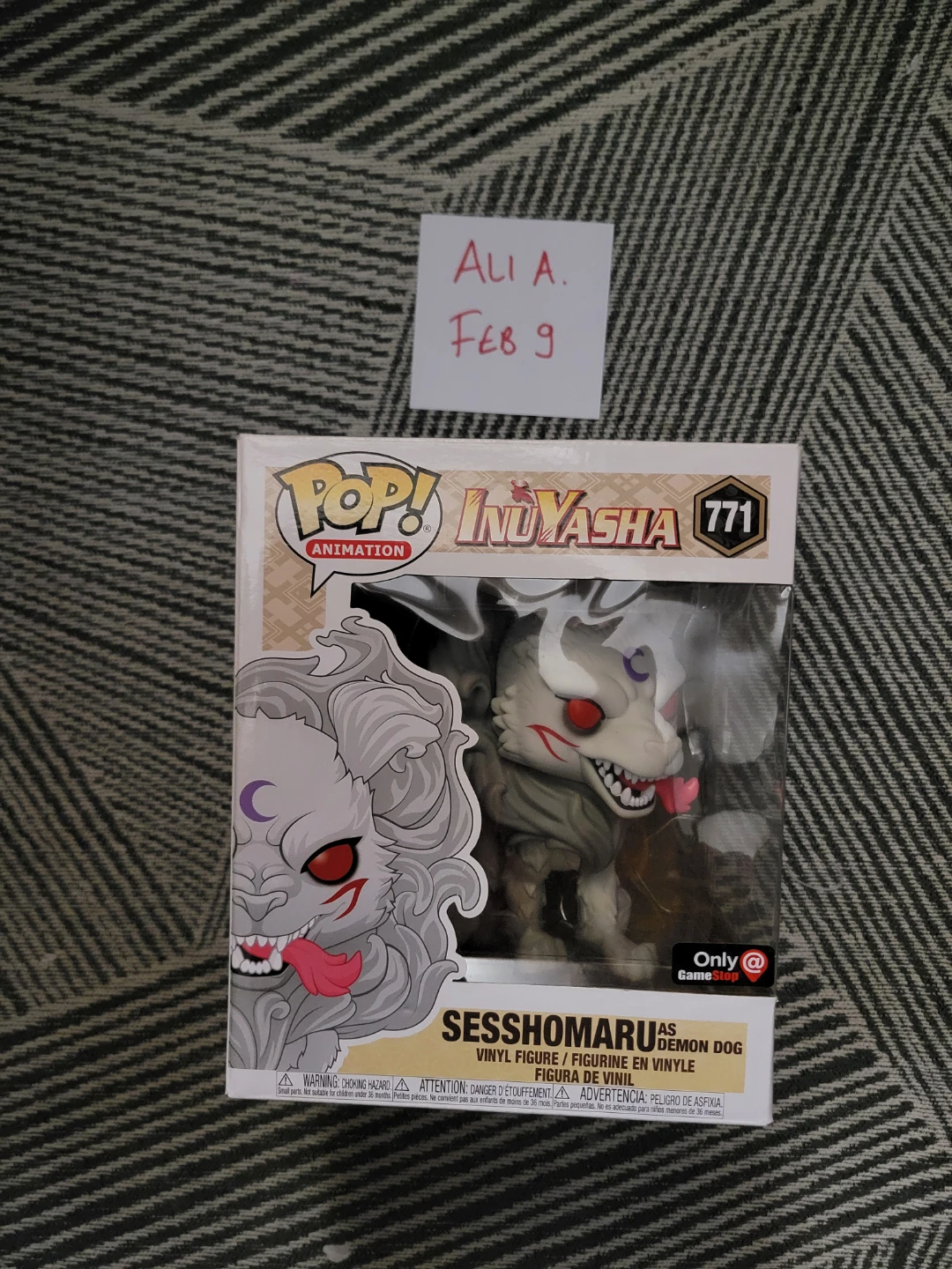 Sesshomaru Demon Dog & Inuyasha funko pops