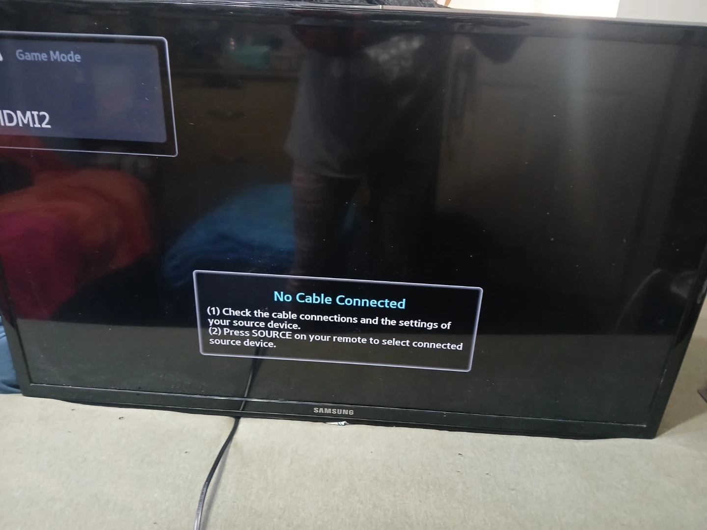 Samsung Black Flat Screen Smart TV - photo 2