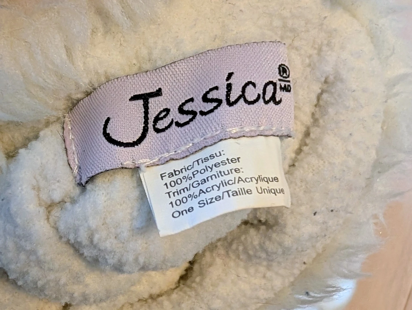 Jessica Mittens - Cream/White, One Size - photo 3