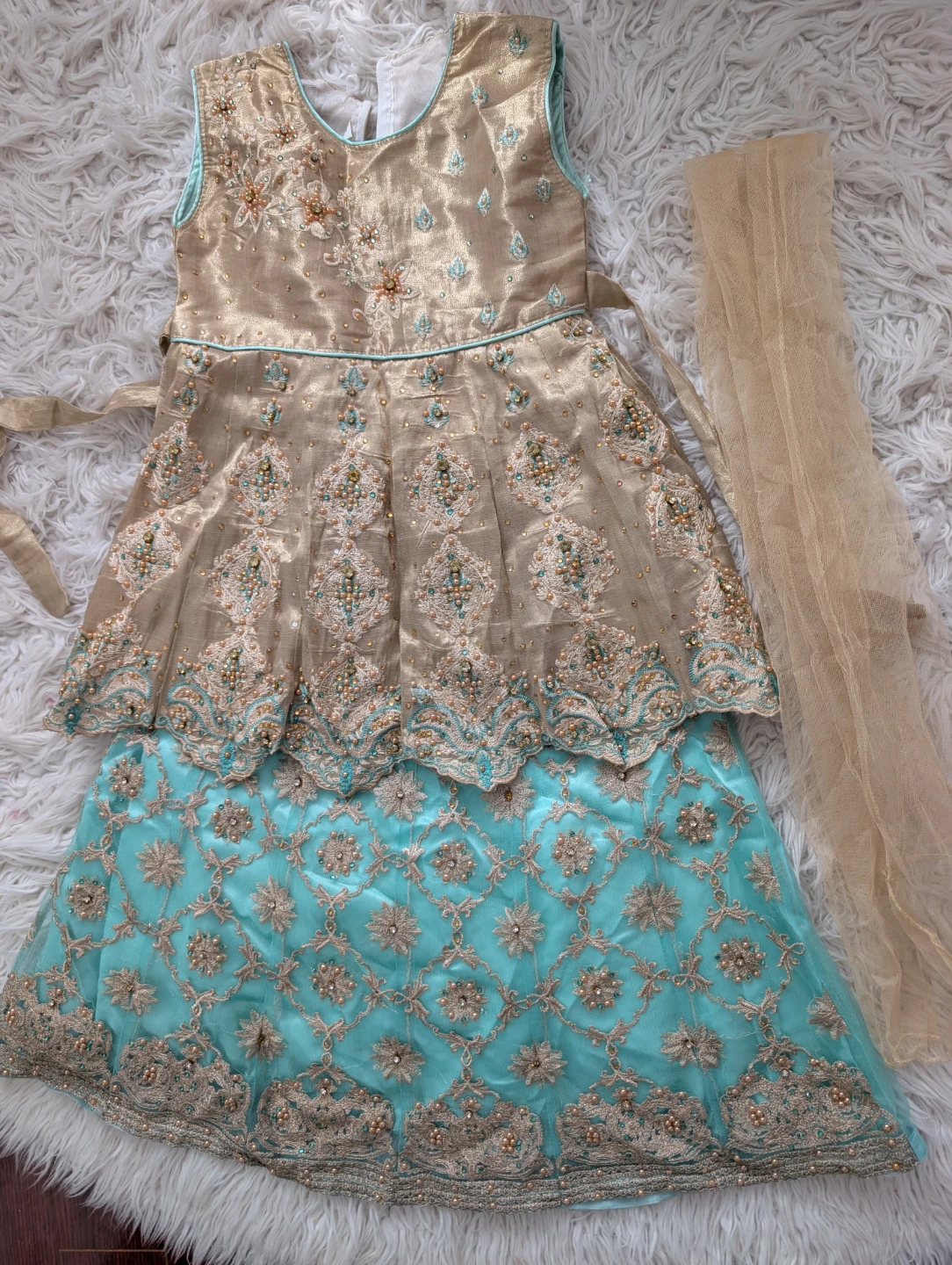 Embellished Girls' Lehnga