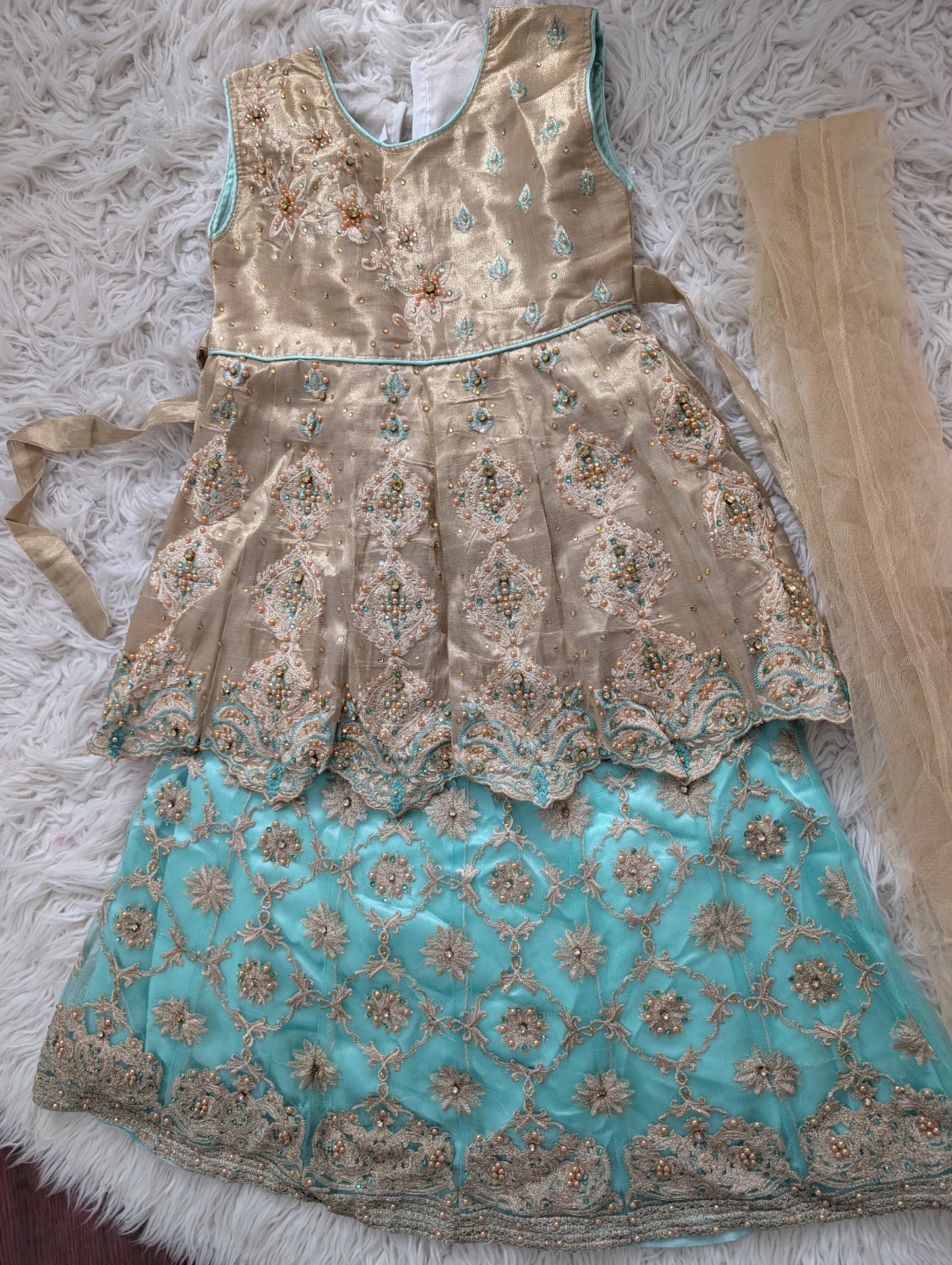 Embellished Girls' Lehnga - photo 4
