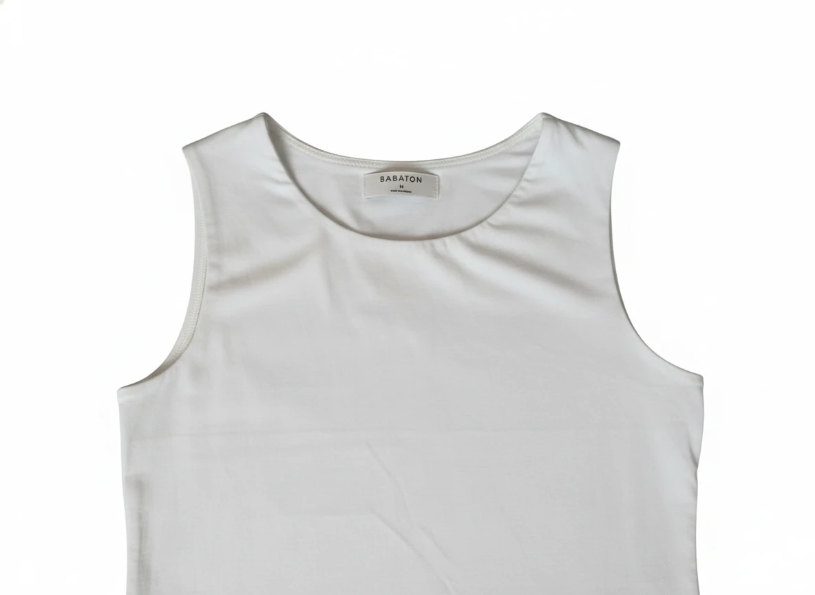 Babaton Sculpt White Sleeveless Top - Size M 🏆 - photo 2