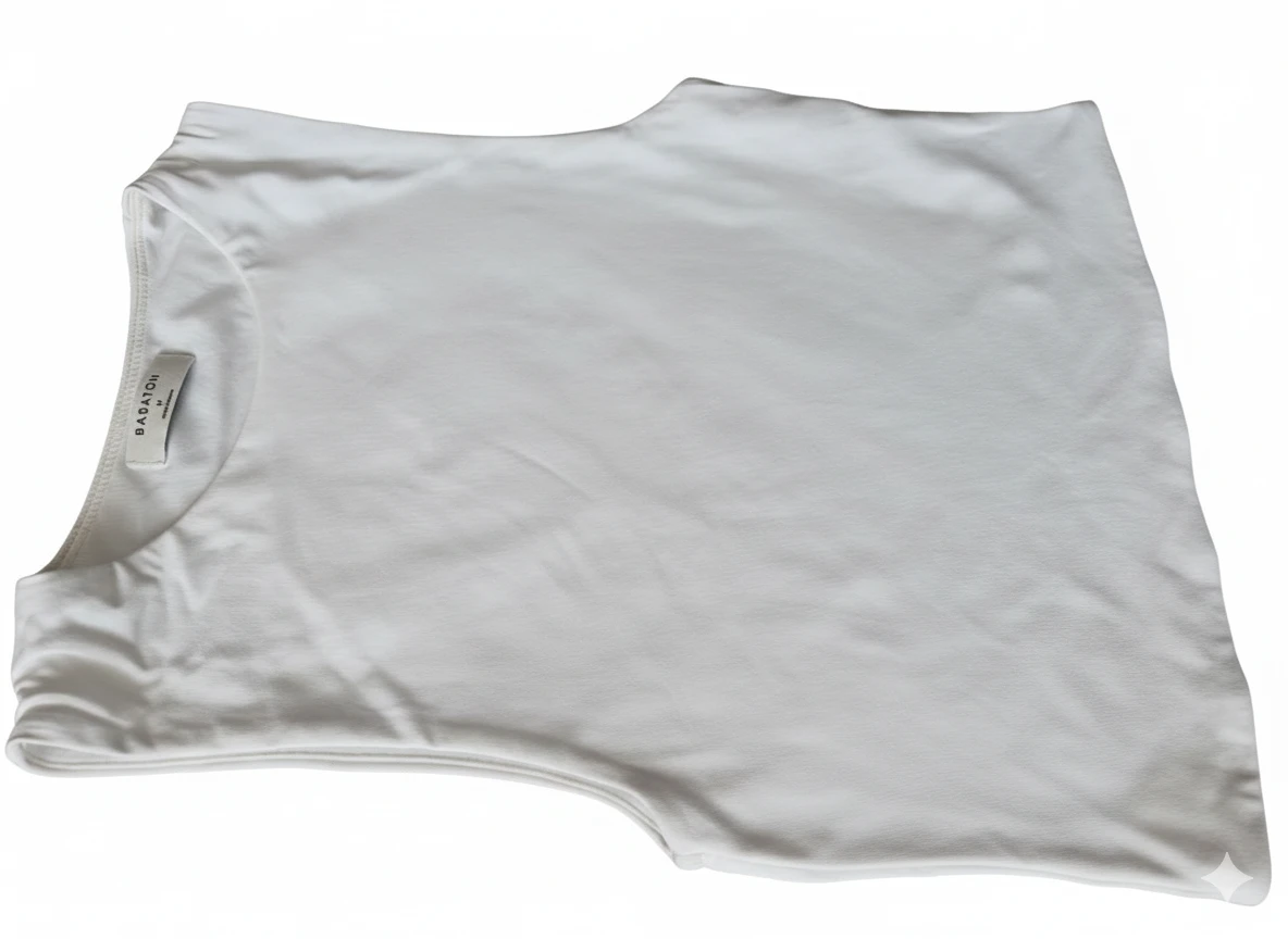 Babaton Sculpt White Sleeveless Top - Size M 🏆 - photo 4