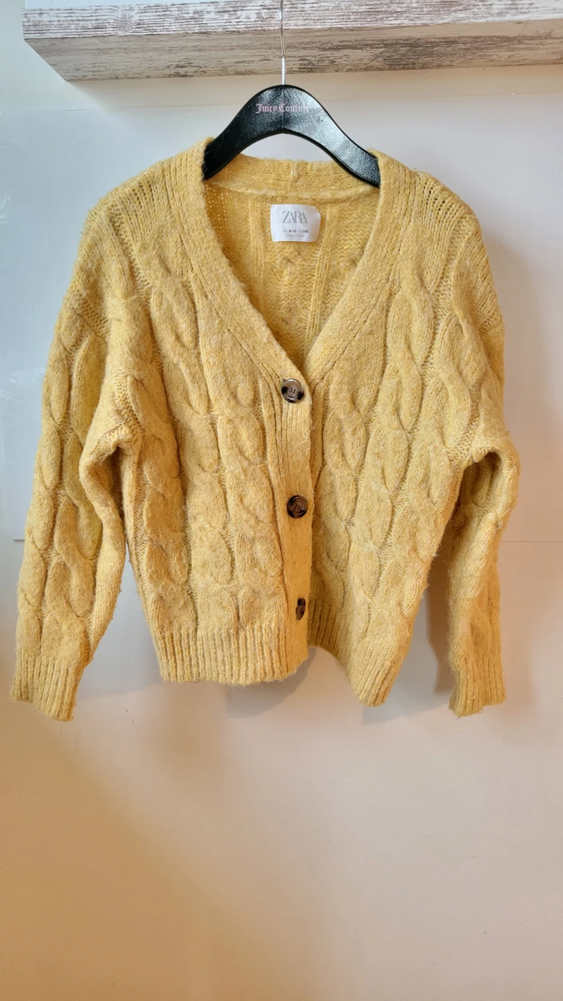 Zara Cable Knit Cardigan - Size XS