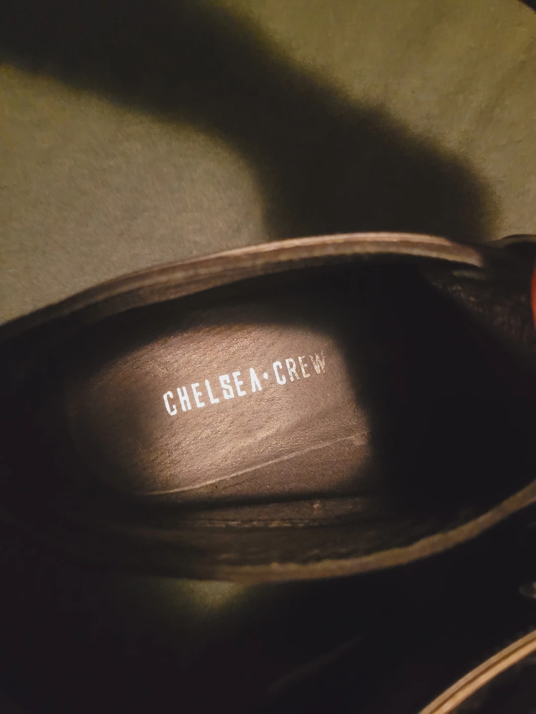 Chelsea Crew Brown Wingtip Ankle Boots with Bows Size 10 - photo 3