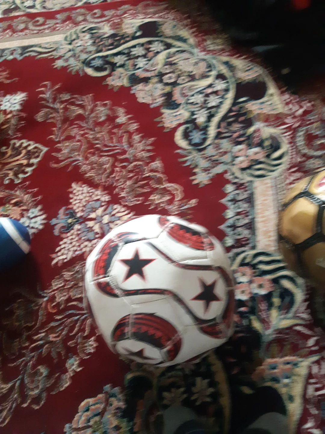 Soccer balls and a small American football. - photo 3