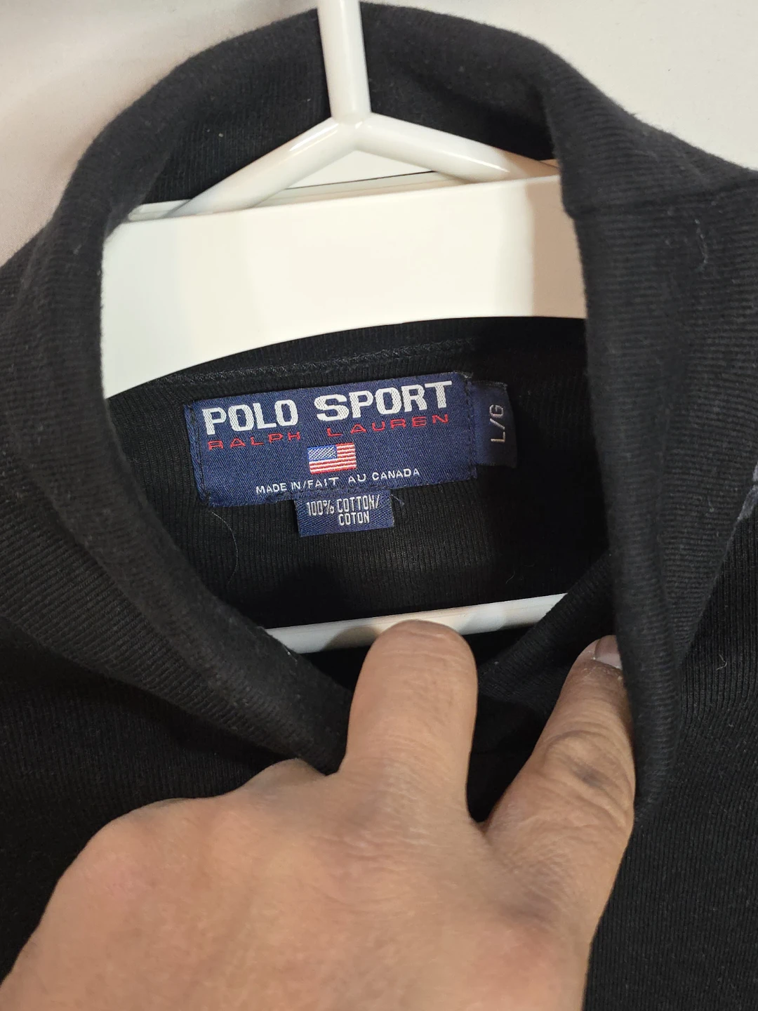 Vintage Polo Sport by Ralph Lauren Turtleneck shirt L/G - photo 4
