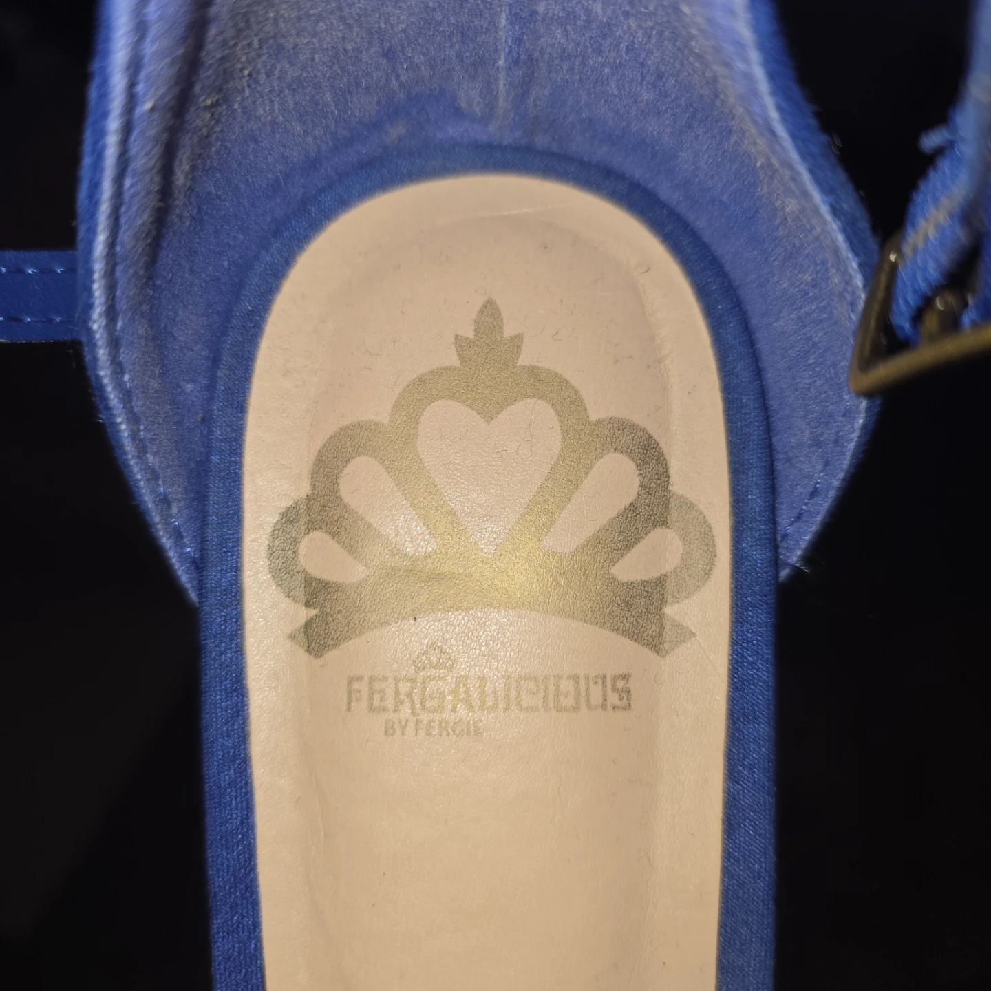 Fergolicious by Fergie Blue D'Orsay Flats - photo 3