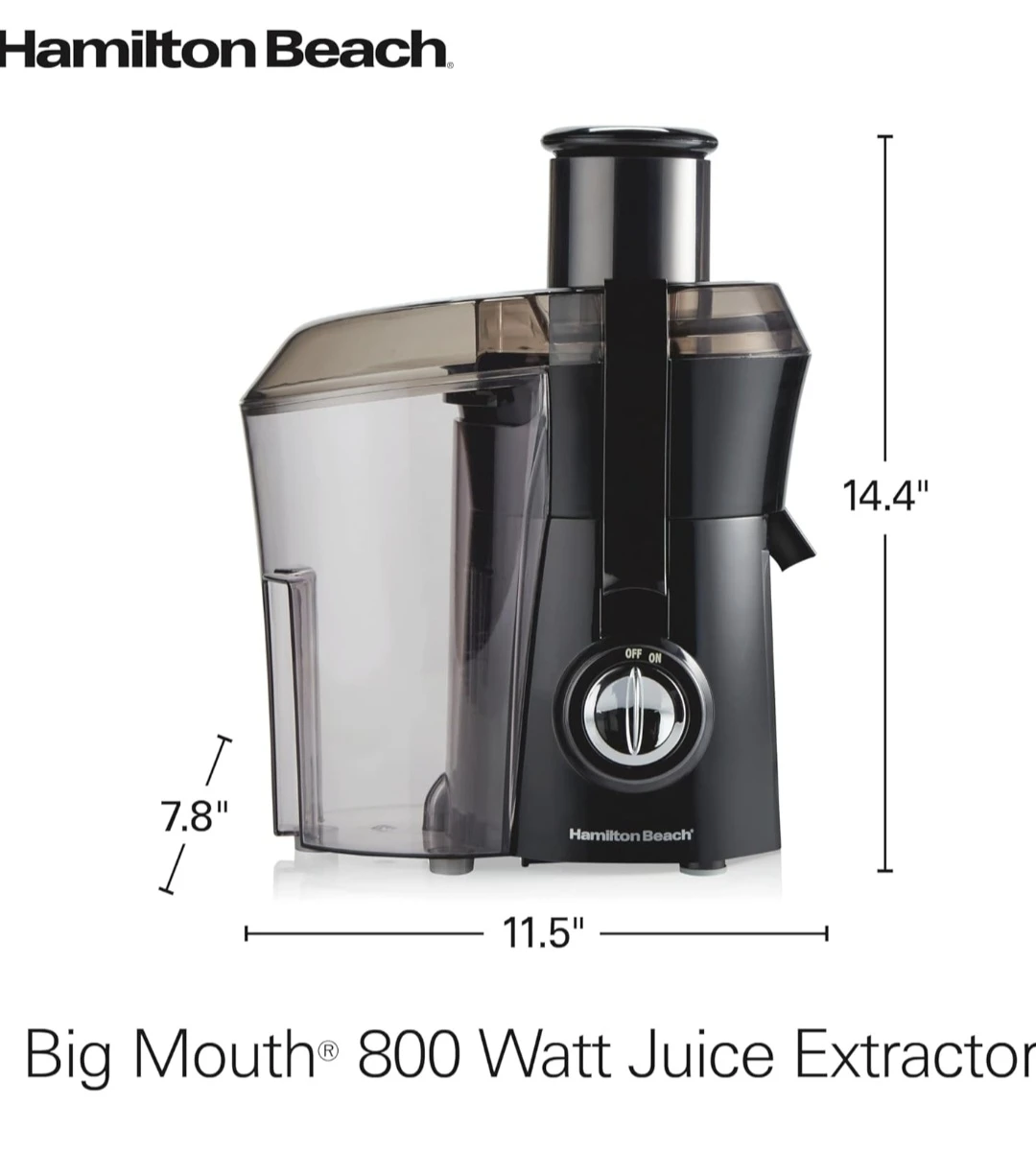 Hamilton Beach Juice Extractor - photo 2