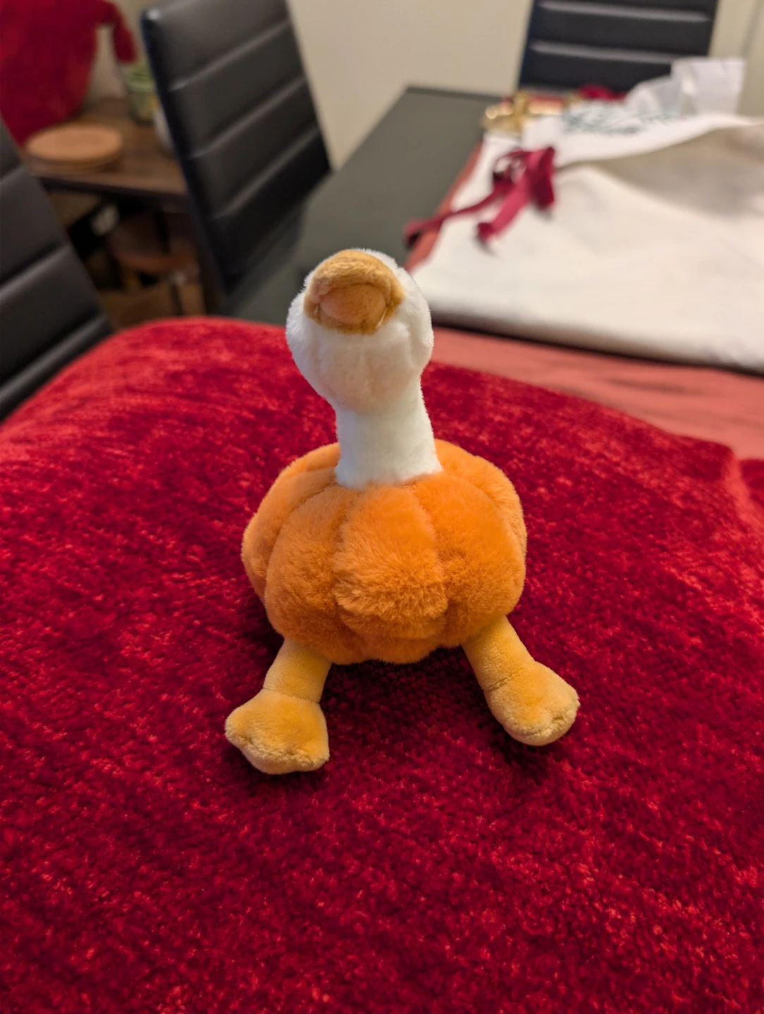 Plush Duck Keychain & Heart Charm - photo 5