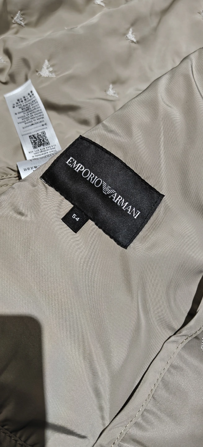 Emporio Armani Bomber Jacket - Size 54 - photo 5