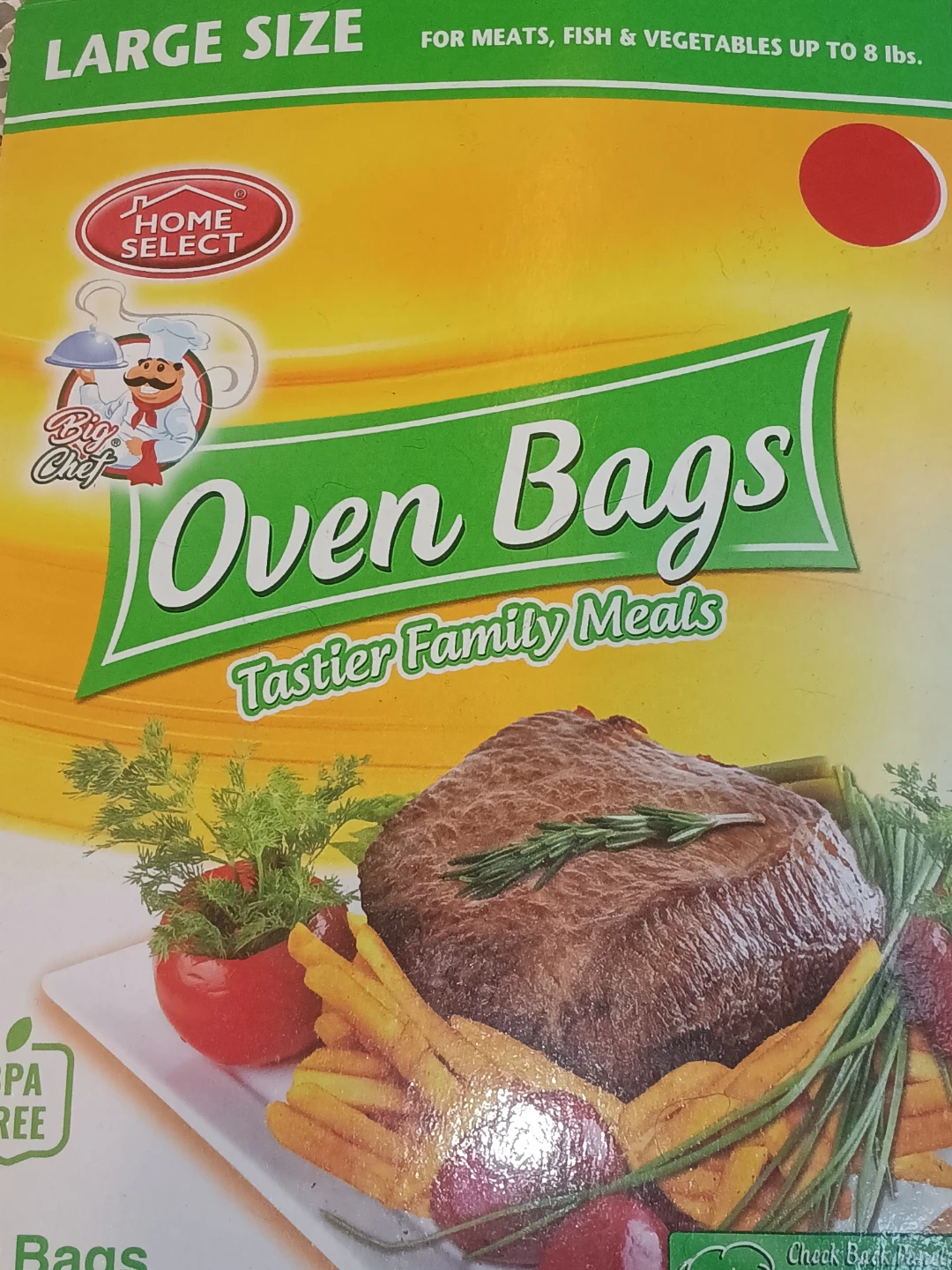 Home Select Oven Bags - Large Size