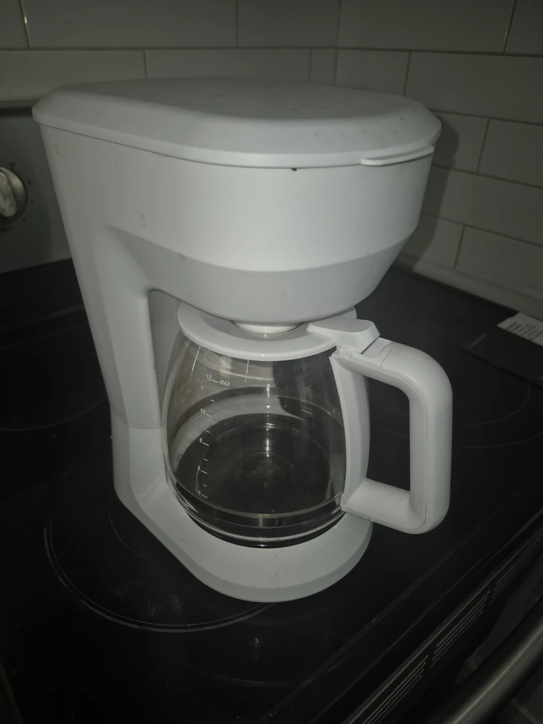 White 12-Cup Coffee Maker