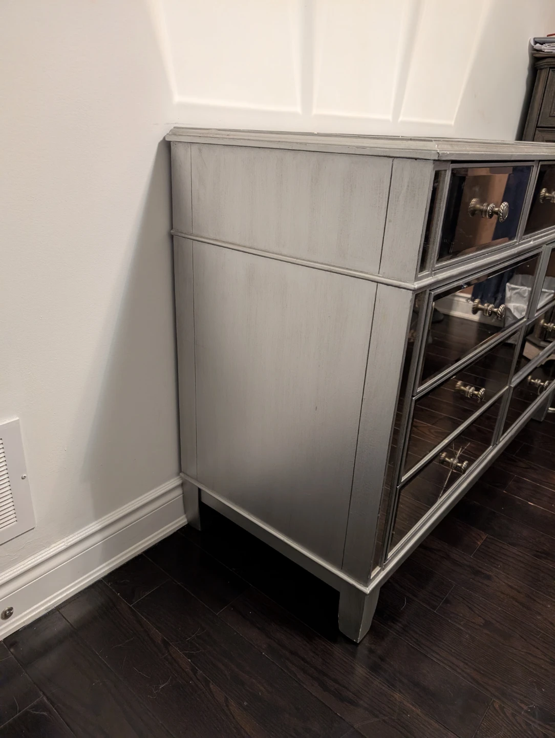 Mirrored Dresser with 9 Drawers - photo 2