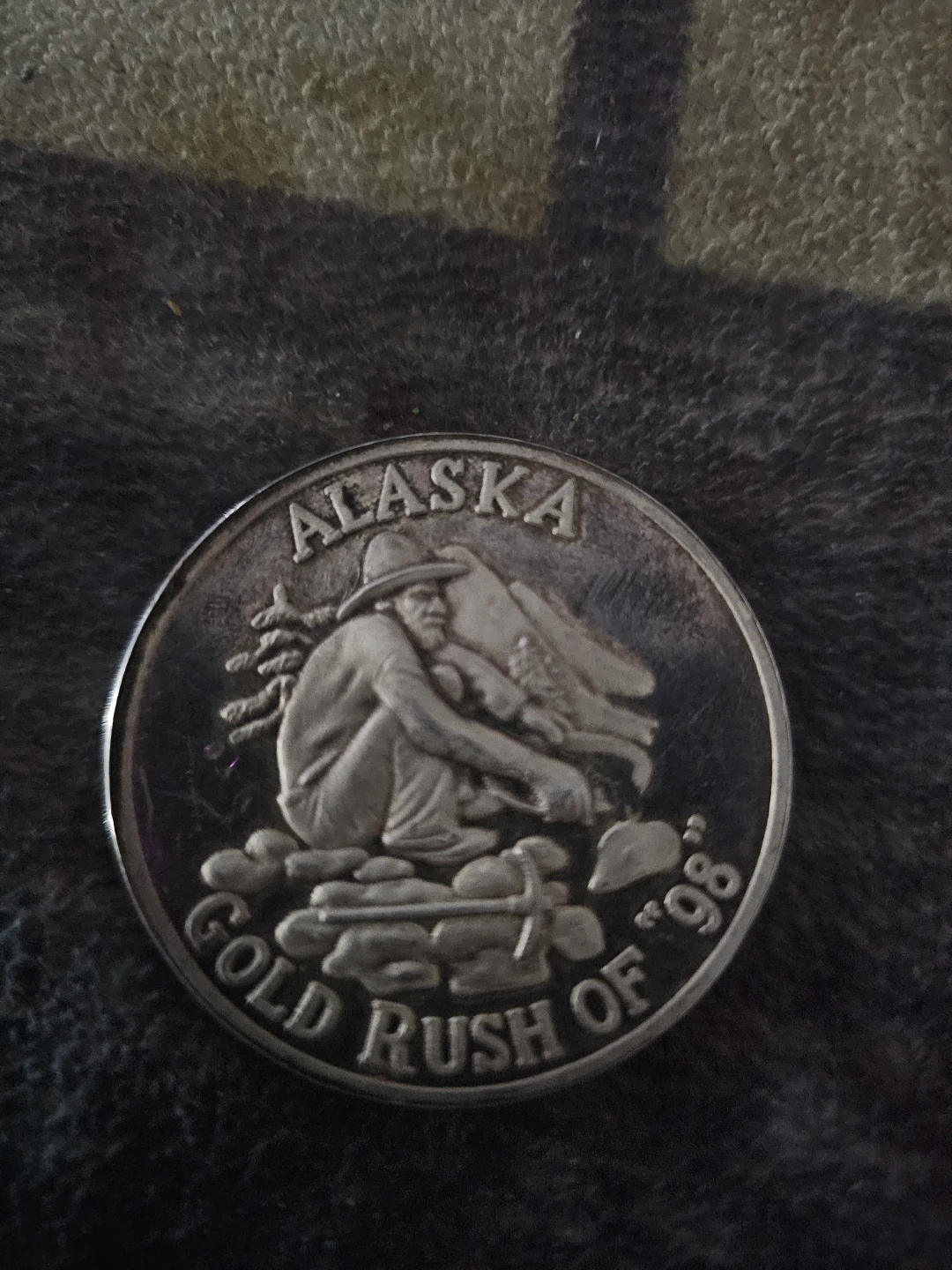 The Alaska Collection 2 oz .999 Silver medallion